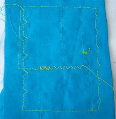 Stitches Photo of my first stitches.
